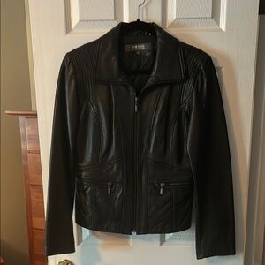 Wilson Black Leather Jacket
